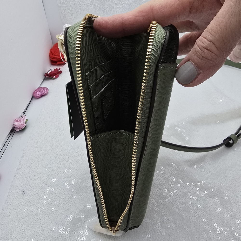 Kate Spade New York Leather Morgan North South Phone Crossbody - Picture 11 of 13